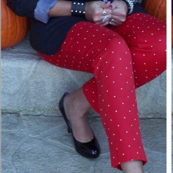 NWOT Old Navy | Polkadot Pixie Pants - Picture 8 of 8